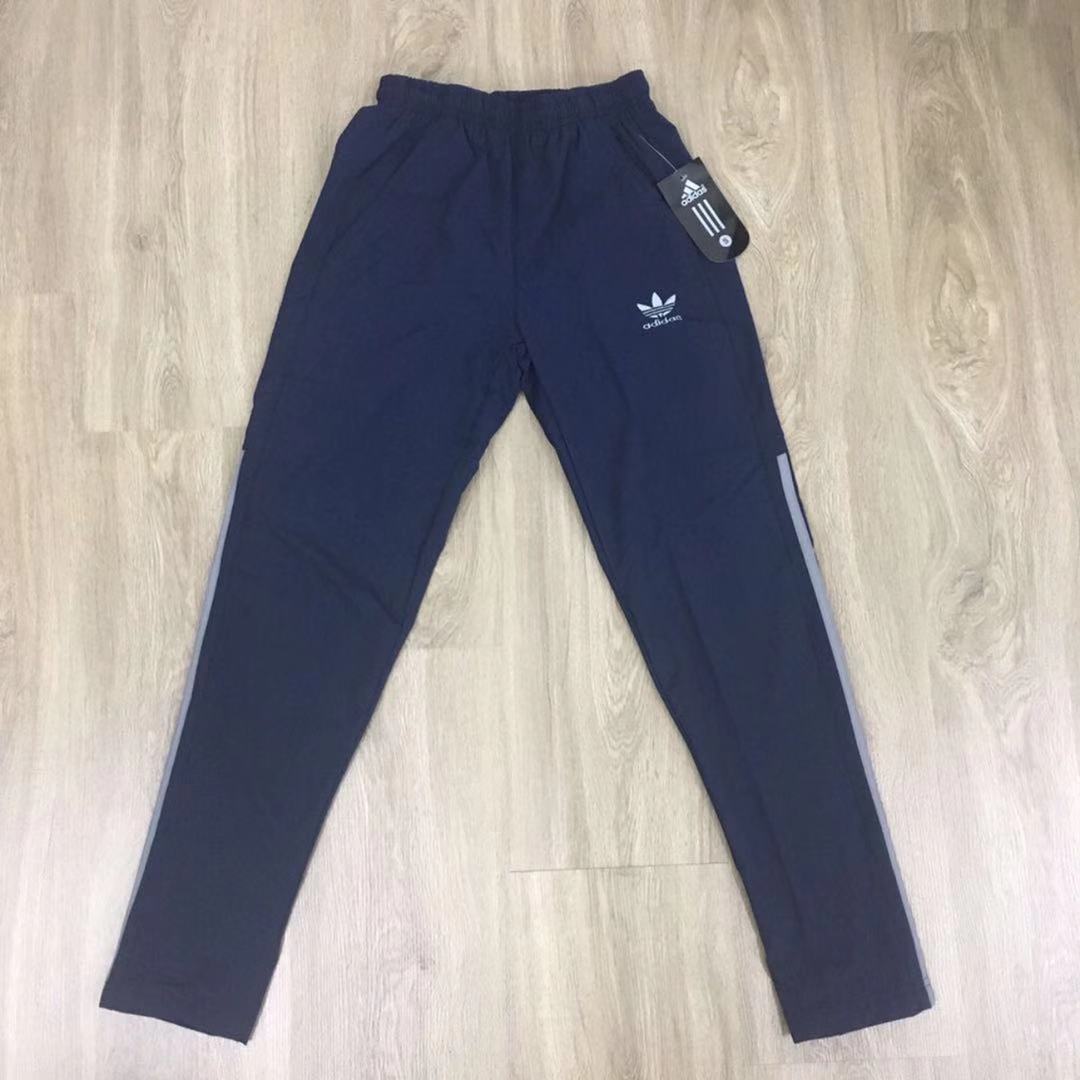 (BLUE M)A.didas Performance Unisex Pants Sportswear